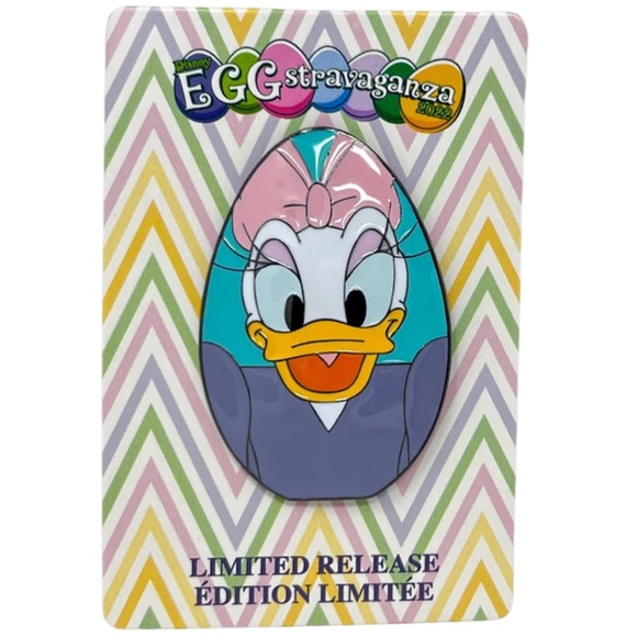 Disney Eggstravaganza 2022
Daisy Duck Easter Egg Disney Pin FIRM - Picture 4 of 4